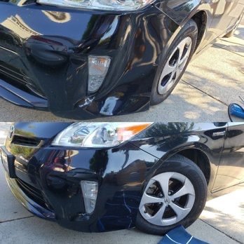 bumper repair on this Prius in Dublin ca